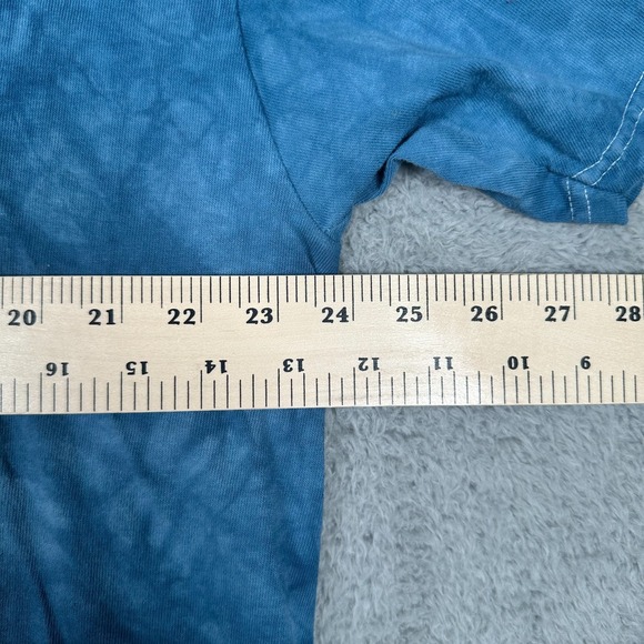 Men's The Mountain Blue Tie Dye Bald Eagle Flag America T-Shirt Plus Size: 2XL - Picture 7 of 9